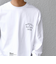 SHIPS any: SNOOPY コラボ 75th グラフィック プリント Tシャツ(ロンT)◇