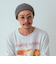 SHIPS any: ワンポイント ピスネーム 2WAY ワッチキャップ (ユニセックス)◇