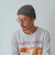 SHIPS any: ワンポイント ピスネーム 2WAY ワッチキャップ (ユニセックス)◇