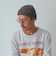 SHIPS any: ワンポイント ピスネーム 2WAY ワッチキャップ (ユニセックス)◇