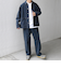 SHIPS any: Cone Denim キャンバス デニム カバーオール (セットアップ対応)◇
