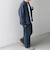 SHIPS any: Cone Denim キャンバス デニム カバーオール (セットアップ対応)◇