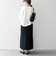 SHIPS any:〈接触冷感/汗染み防止加工/洗濯機可能〉ボートネック ワイド ロンTEE