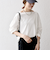 SHIPS any:〈接触冷感/汗染み防止加工/洗濯機可能〉ボートネック ワイド ロンTEE