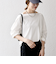 SHIPS any:〈接触冷感/汗染み防止加工/洗濯機可能〉ボートネック ワイド ロンTEE