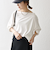 SHIPS any:〈接触冷感/汗染み防止加工/洗濯機可能〉ボートネック ワイド ロンTEE