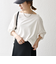 SHIPS any:〈接触冷感/汗染み防止加工/洗濯機可能〉ボートネック ワイド ロンTEE