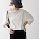 SHIPS any:〈接触冷感/汗染み防止加工/洗濯機可能〉ボートネック ワイド ロンTEE