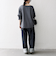 SHIPS any:〈接触冷感/汗染み防止加工/洗濯機可能〉ボートネック ワイド ロンTEE