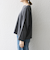 SHIPS any:〈接触冷感/汗染み防止加工/洗濯機可能〉ボートネック ワイド ロンTEE