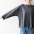 SHIPS any:〈接触冷感/汗染み防止加工/洗濯機可能〉ボートネック ワイド ロンTEE
