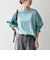 SHIPS any:〈接触冷感/汗染み防止加工/洗濯機可能〉ボートネック ワイド ロンTEE