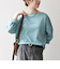 SHIPS any:〈接触冷感/汗染み防止加工/洗濯機可能〉ボートネック ワイド ロンTEE