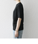 SHIPS any:〈洗濯機可能〉カットドビー ジャージー クルーネック TEE