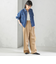 《一部追加予約》〈洗濯機可能〉ハイカウント ツイル 2タック ワイド パンツ