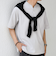 SHIPS any:〈接触冷感・遮熱・UVカット機能等〉サマーファンクション 鹿の子 ヘンリーネック Tシャツ◇