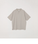 SHIPS any:〈接触冷感・遮熱・UVカット機能等〉サマーファンクション 鹿の子 ヘンリーネック Tシャツ◇