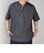 SHIPS any:〈接触冷感・遮熱・UVカット機能等〉サマーファンクション 鹿の子 ヘンリーネック Tシャツ◇