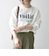 【SHIPS any別注】La Hutte:〈洗濯機可能〉裏起毛 クルーネック スウェット 25AW