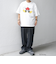 SHIPS any: /ミッキーマウス/ サイン & ポージング Tシャツ◇