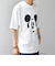 SHIPS any: /ミッキーマウス/ サイン & ポージング Tシャツ◇