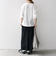 【SHIPS any別注】MONMIMI:〈洗濯機可能〉ロゴ プリント ロンTEE 25AW