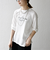 【SHIPS any別注】MONMIMI:〈洗濯機可能〉ロゴ プリント ロンTEE 25AW