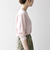 【SHIPS any別注】MONMIMI:〈洗濯機可能〉ロゴ プリント ロンTEE 25AW