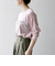 【SHIPS any別注】MONMIMI:〈洗濯機可能〉ロゴ プリント ロンTEE 25AW