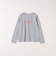 【SHIPS any別注】MONMIMI:〈洗濯機可能〉ロゴ プリント ロンTEE 25AW