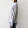 【SHIPS any別注】MONMIMI:〈洗濯機可能〉ロゴ プリント ロンTEE 25AW