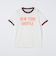【SHIPS別注】THE DAY ON THE BEACH: プリント リンガー Tシャツ