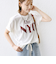 【WEB限定】コットン 天竺 ロゴ プリント TEE