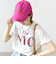 【WEB限定】コットン 天竺 ロゴ プリント TEE