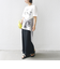 【WEB限定】コットン 天竺 ロゴ プリント TEE