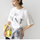 【WEB限定】コットン 天竺 ロゴ プリント TEE