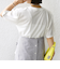 【WEB限定】コットン 天竺 ロゴ プリント TEE