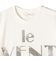 【WEB限定】コットン 天竺 ロゴ プリント TEE