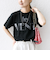 【WEB限定】コットン 天竺 ロゴ プリント TEE