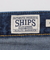 SHIPS: AUTHENTIC 5ポケット ブリーチ デニム