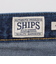 SHIPS: AUTHENTIC 5ポケット ブリーチ デニム