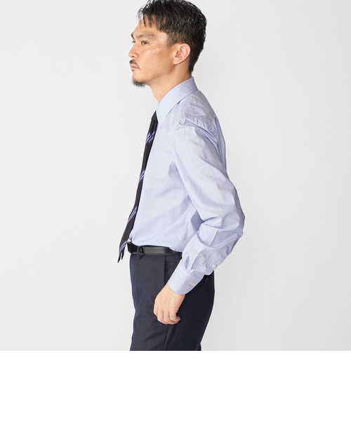 シップス（SHIPS）/【SHIPS別注】Errico Formicola: DALIO ヘアライン ストライプ シャツ SHIPS別注】Errico Formicola: DALIO ヘアライン ストライプ シャツ