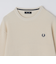 【SHIPS別注】FRED PERRY: シングル ティップ ワッフル ニット