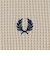 【SHIPS別注】FRED PERRY: シングル ティップ ワッフル ニット