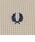 ＜新色予約中！＞【SHIPS別注】FRED PERRY: シングル ティップ ワッフル ニット