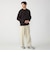 【SHIPS別注】FRED PERRY: シングル ティップ ワッフル ニット