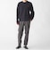 【SHIPS別注】FRED PERRY: シングル ティップ ワッフル ニット