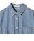 《一部追加予約》〈洗濯機可能〉ライトオンス デニム ショート シャツ