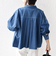 《一部追加予約》〈洗濯機可能〉ライトオンス デニム ショート シャツ
