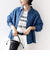 《一部追加予約》〈洗濯機可能〉ライトオンス デニム ショート シャツ